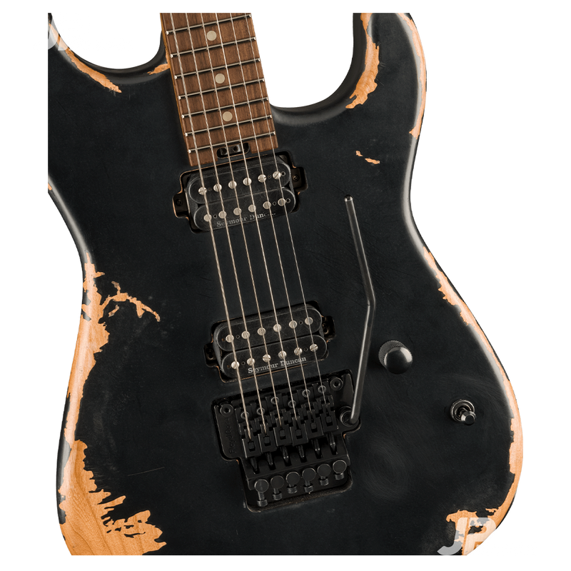 GUITARRA ELECTRICA CHARVEL 2965201303 PM REL SRS SD1 HH FR M WEATHERD BLACK - JP Musical