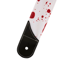 TAHALI JACKSON 2992562002 STRAP WHT/RED SPLATTER - JP Musical