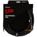 CABLE JACKSON 2992185002 21.85FT BLK/RED - JP Musical