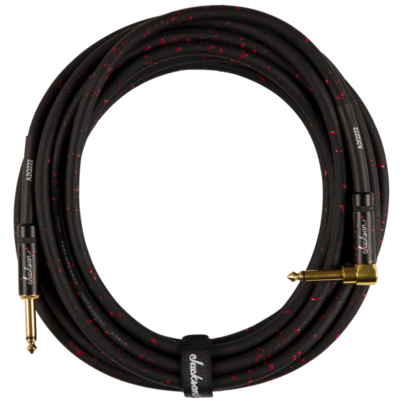 CABLE JACKSON 2992185002 21.85FT BLK/RED - JP Musical