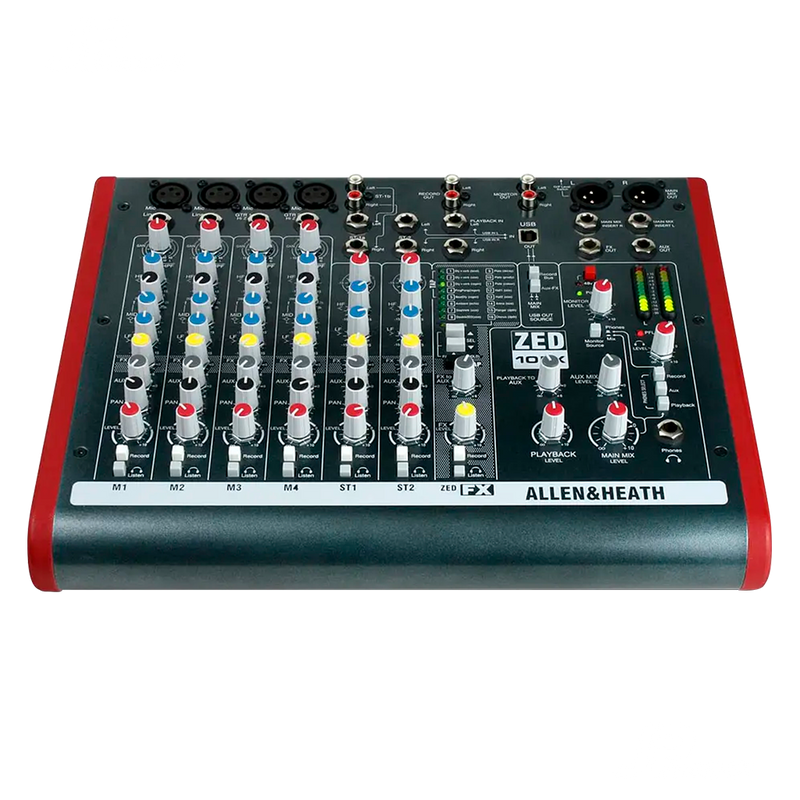 MEZCLADORA DE AUDIO ALLEN&HEAT ZEDI10FX - JP Musical