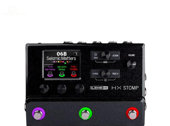 PROCESADOR DE EFECTOS LINE 6 HXSTOMP - JP Musical