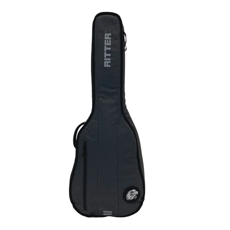 FUNDA RITTER RGD2EANT PARA GUITARRA ELECTRICA GRIS ANTRACITA - JP Musical