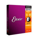 Elixir Nanoweb - .11-.52 | Cuerdas para Guitarra Acústica 11027