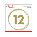 Fender  Dura-Tone® 880L Acoustic Guitar Strings, Coated 80/20 Bronze, Gauges .012-.052 | Cuerdas para Guitarra Acústica 0730880303