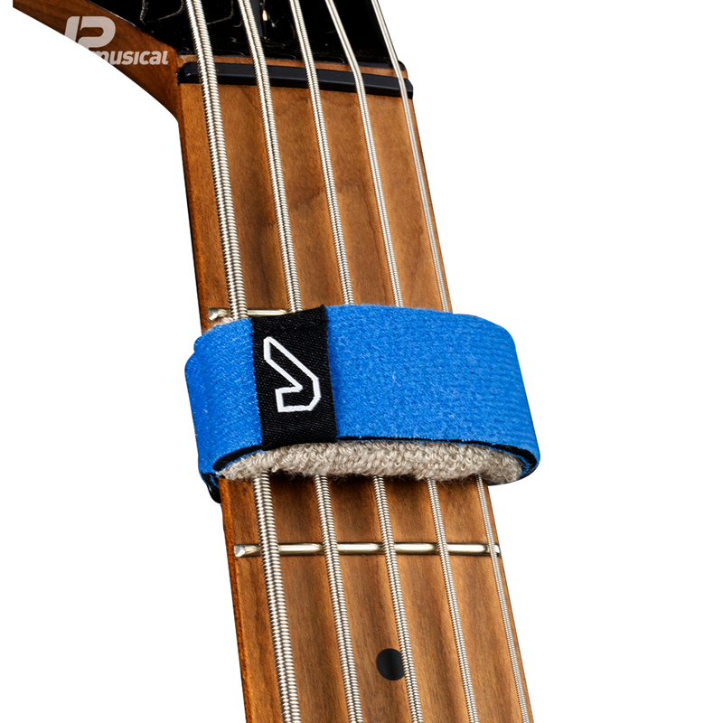 FRETWRAPS GRUV INC FW1PKBLUSM MUTEADOR DE CUERDAS BLUE SMALL PARA BAJO - JP Musical