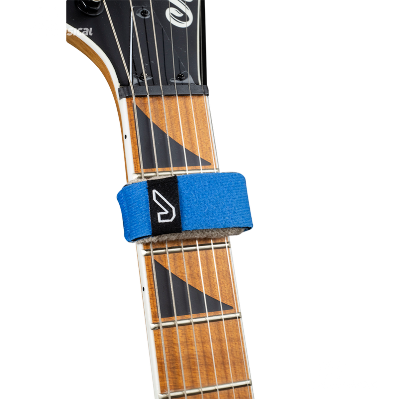 FRETWRAPS GRUV INC FW1PKBLUSM MUTEADOR DE CUERDAS BLUE SMALL PARA BAJO - JP Musical