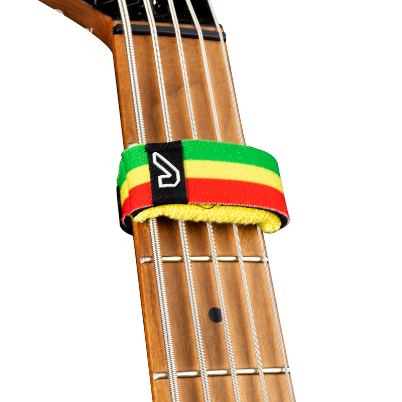FRETWRAPS GRUV INC FW1RYGMD WORLD FLAGS MEDIUM RED/YELLOW/GREEN - JP Musical