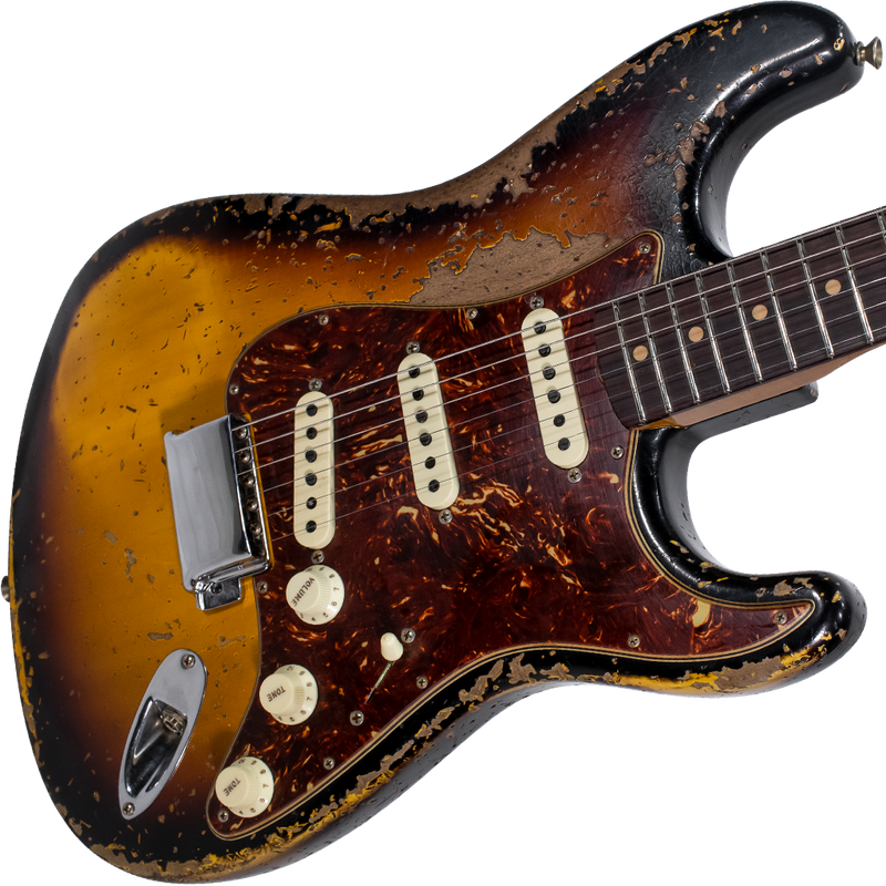 GUITARRA ELECTRICA FENDER CUSTOM SHOP 9236081135 F22 LTD RST 60 STRAT SUPHREL FA3TSB - JP Musical