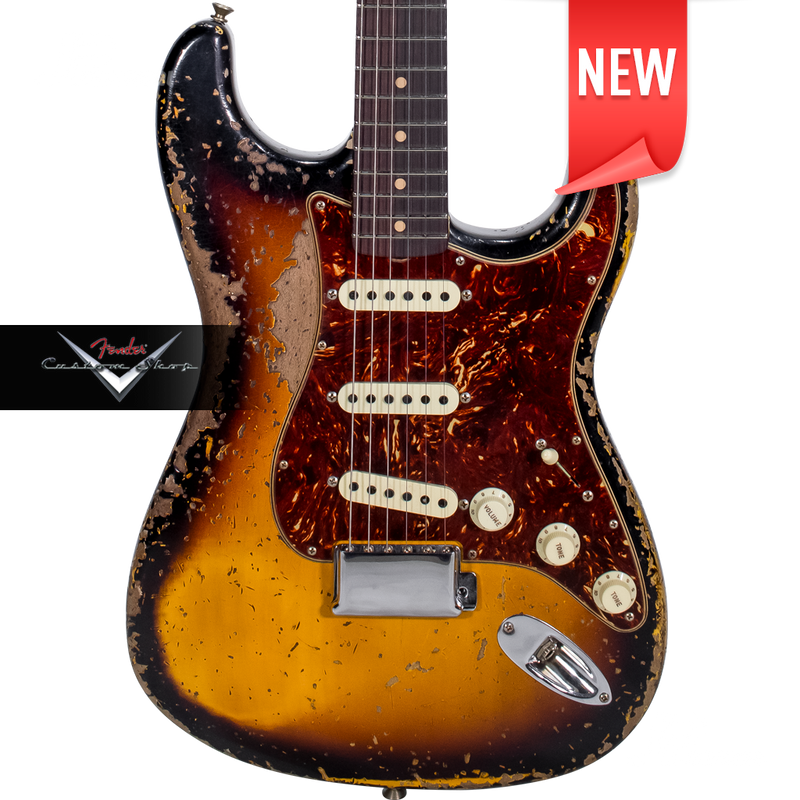 GUITARRA ELECTRICA FENDER CUSTOM SHOP 9236081135 F22 LTD RST 60 STRAT SUPHREL FA3TSB - JP Musical