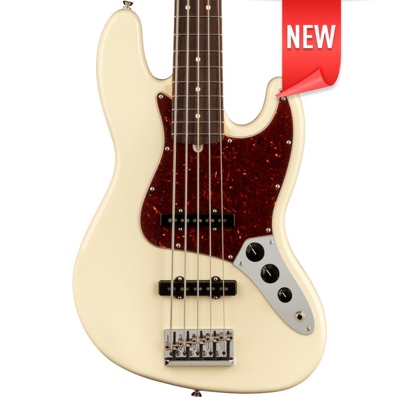 BAJO ELECTRICO FENDER 0193990705 AM PRO II J BASS V RW OWT - JP Musical