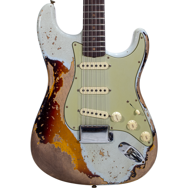 GUITARRA ELECTRICA FENDER CUSTOM SHOP 9235001614 W22 LTD 59 STRAT SUPHREL ASNB/C3TSB - JP Musical