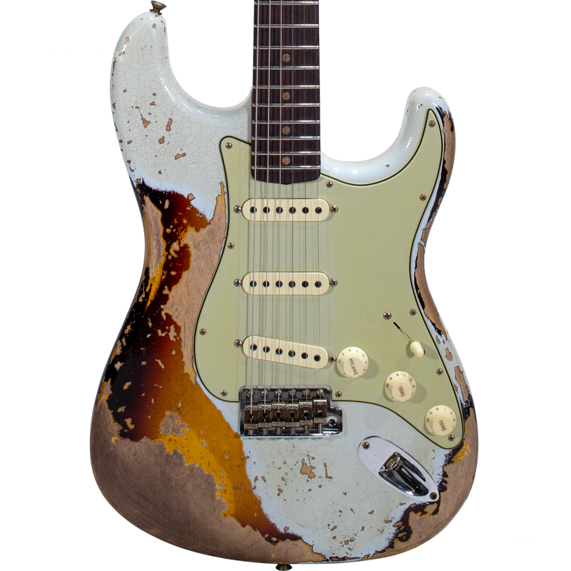 GUITARRA ELECTRICA FENDER CUSTOM SHOP 9235001614 W22 LTD 59 STRAT SUPHREL ASNB/C3TSB - JP Musical
