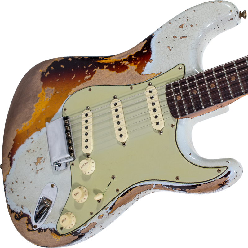 GUITARRA ELECTRICA FENDER CUSTOM SHOP 9235001614 W22 LTD 59 STRAT SUPHREL ASNB/C3TSB - JP Musical
