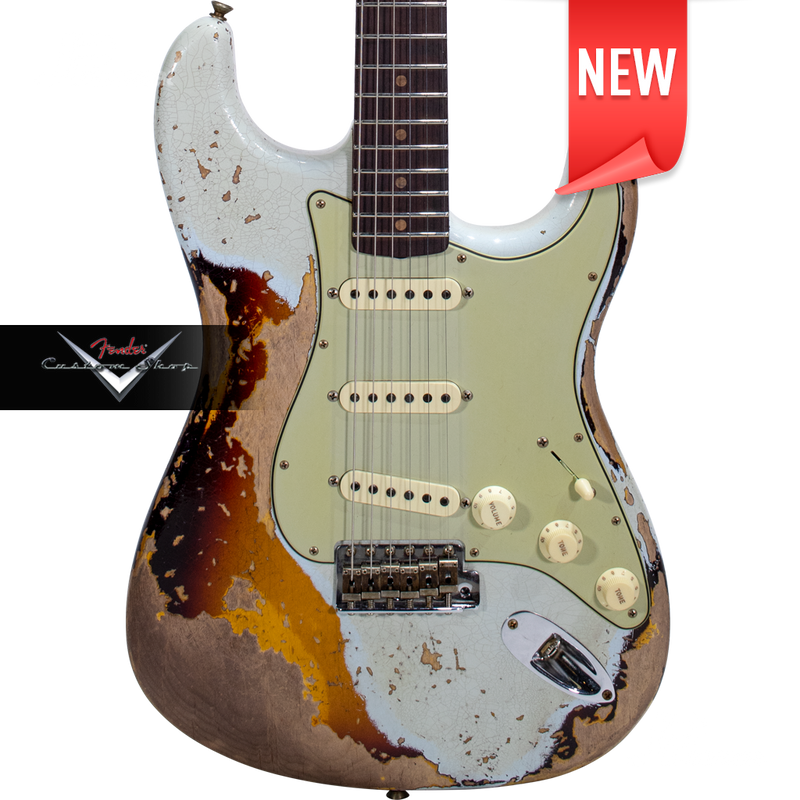 GUITARRA ELECTRICA FENDER CUSTOM SHOP 9235001614 W22 LTD 59 STRAT SUPHREL ASNB/C3TSB - JP Musical
