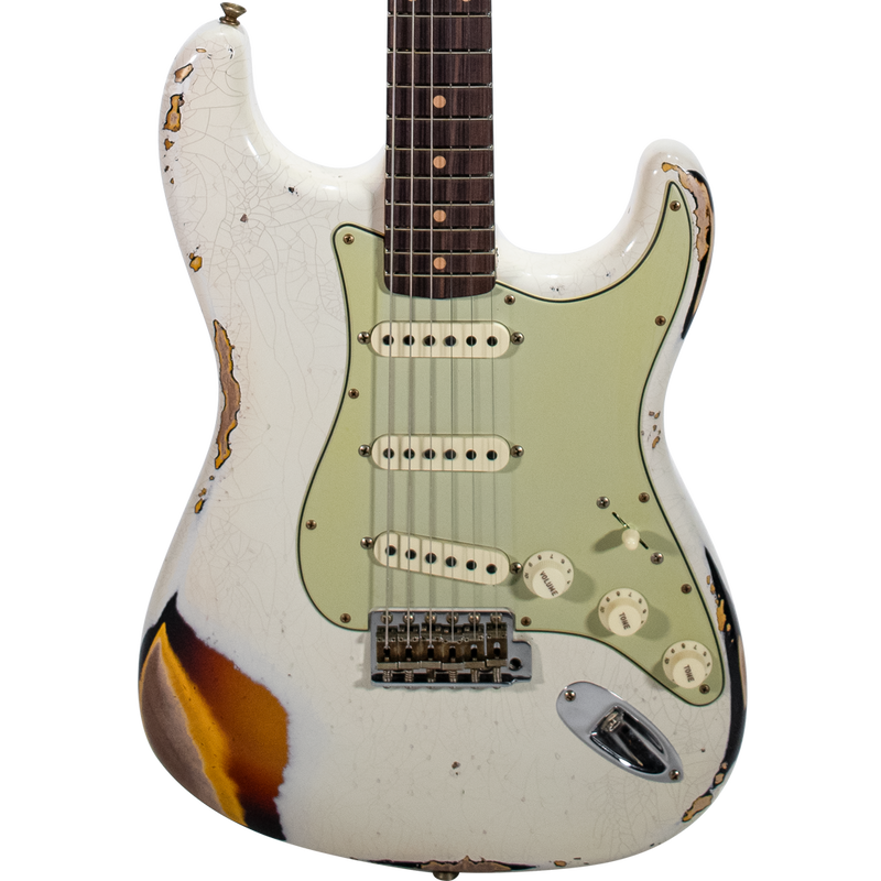 GUITARRA ELECTRICA FENDER CUSTOM SHOP 9236081164 F22 LTD 62 STRAT HREL-AOLW/3TSB - JP Musical