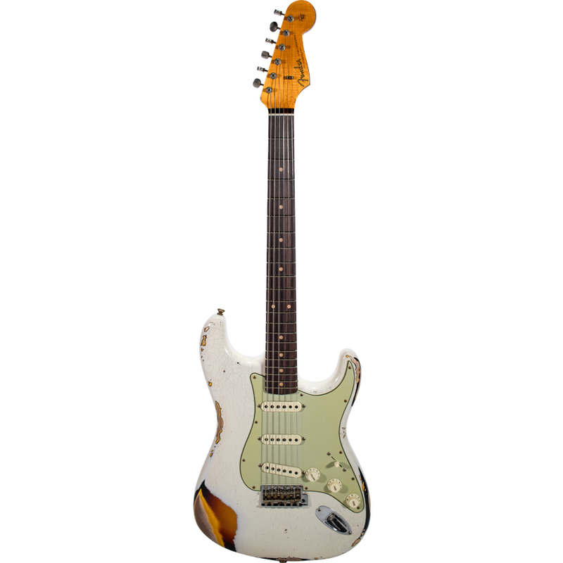 GUITARRA ELECTRICA FENDER CUSTOM SHOP 9236081164 F22 LTD 62 STRAT HREL-AOLW/3TSB - JP Musical