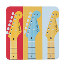 Fender 9106107002 | Posavasos Fender Stratocaster - 4 piezas