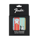 Fender 9106107002 | Posavasos Fender Stratocaster - 4 piezas