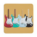 Fender 9106107002 | Posavasos Fender Stratocaster - 4 piezas
