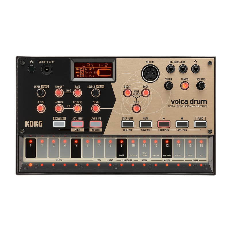 SINTETIZADOR DE PERCUSION KORG VOLCADRUM