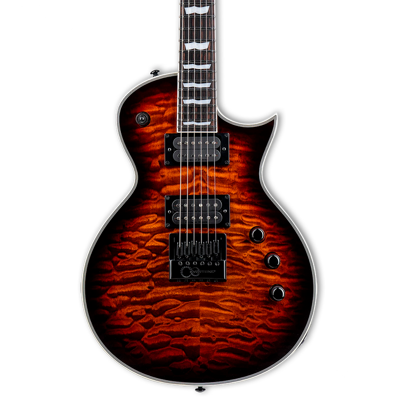 GUITARRA ELECTRICA LTD LEC1000ETQMDBSB EC1000 EVERTUNE - JP Musical
