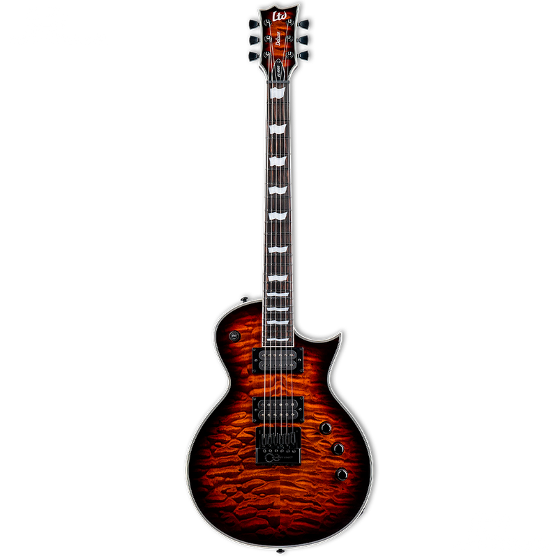 GUITARRA ELECTRICA LTD LEC1000ETQMDBSB EC1000 EVERTUNE - JP Musical