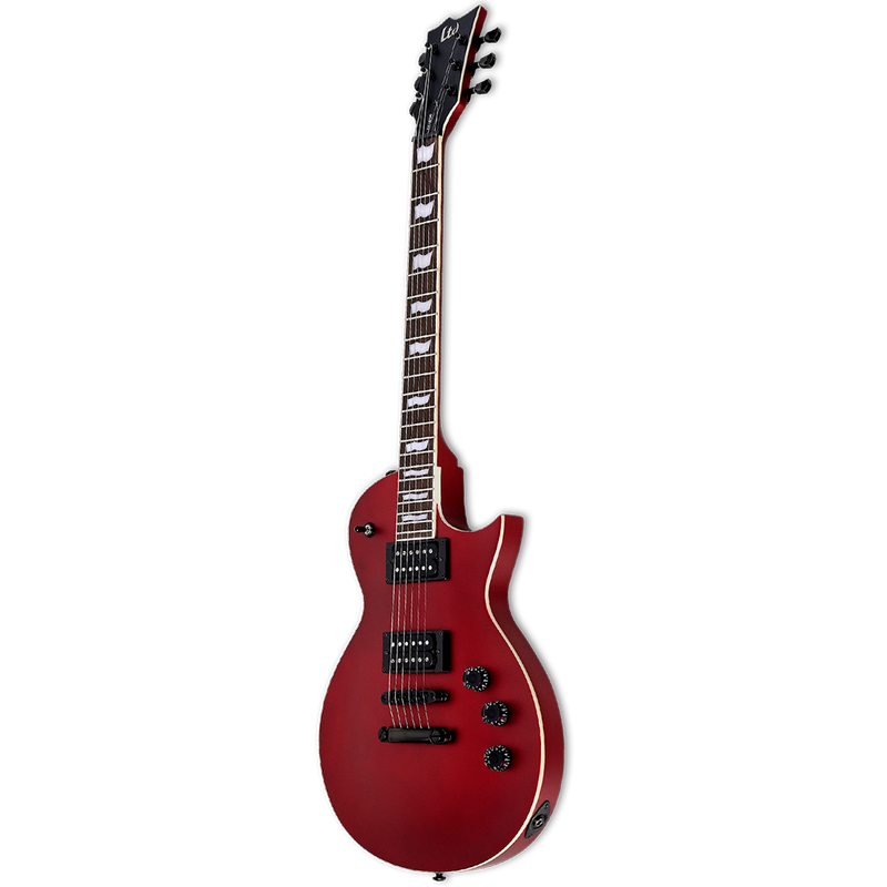 GUITARRA ELECTRICA LTD LEC256CARS EC256 CANDY APPLE RED SATIN - JP Musical
