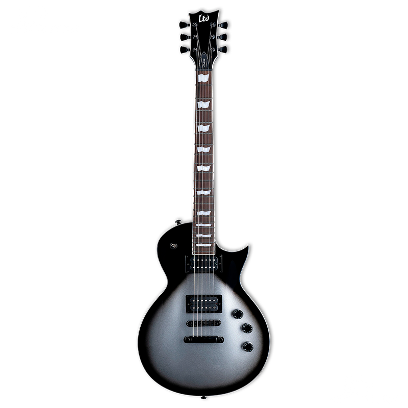 GUITARRA ELECTRICA LTD LEC256SSB EC256 SILVER SUNBURST TEARDROP - JP Musical