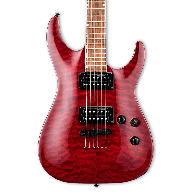 GUITARRA ELECTRICA LTD LMH200QMNTSTBC MH200 QM NT STBC - JP Musical