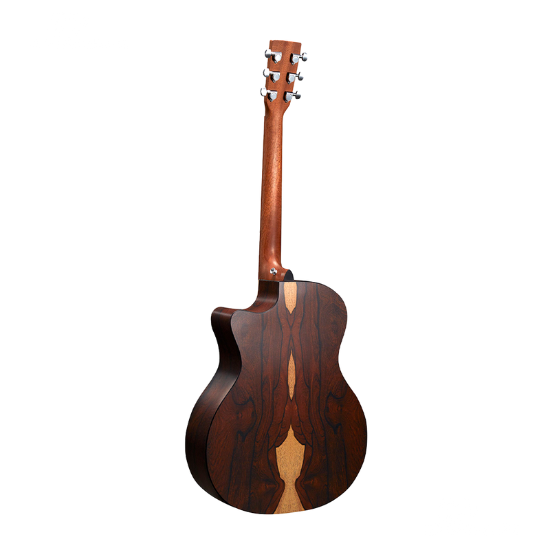 GUITARRA ELECTROACUSTICA MARTIN&CO 11GPCX2ECOCO NATURAL COCOBOLO - JP Musical