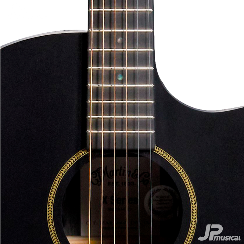 GUITARRA ELECTROACUSTICA MARTIN&CO 11GPCX1EBLK  BLACK - JP Musical