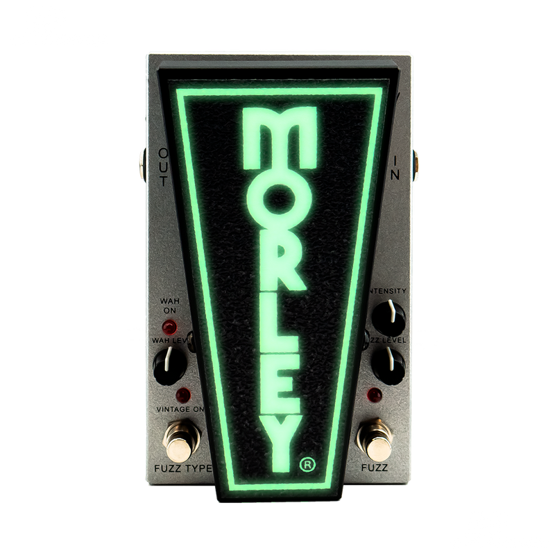 PEDAL DE EFECTOS MORLEY MORLEYMTPFW 20/20 POWER FUZZ WAH
