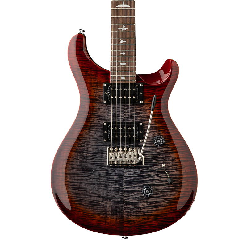 GUITARRA ELECTRICA PRS SECUSTOM24CG CHARCOAL CHERRY BURST - JP Musical