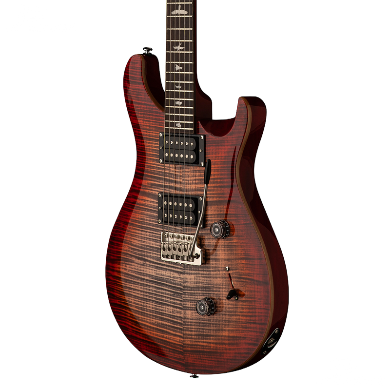 GUITARRA ELECTRICA PRS SECUSTOM24CG CHARCOAL CHERRY BURST - JP Musical