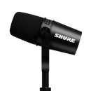 Shure MV7+K | Micrófono para Podcast Color Negro - JP Musical