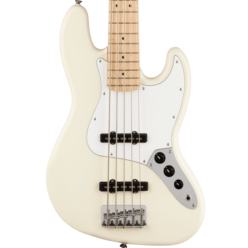 BAJO ELECTRICO SQUIER 0378652505 AFF J BASS V MN WPG OLW - JP Musical