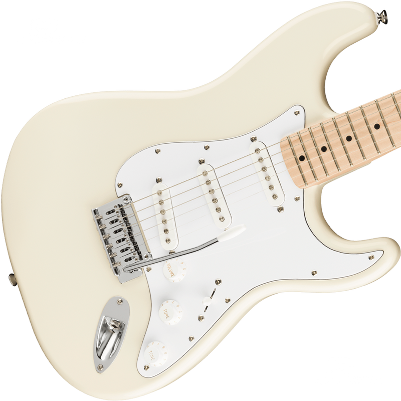 GUITARRA ELECTRICA SQUIER 0378002505 AFF STRAT MN WPG OLW - JP Musical