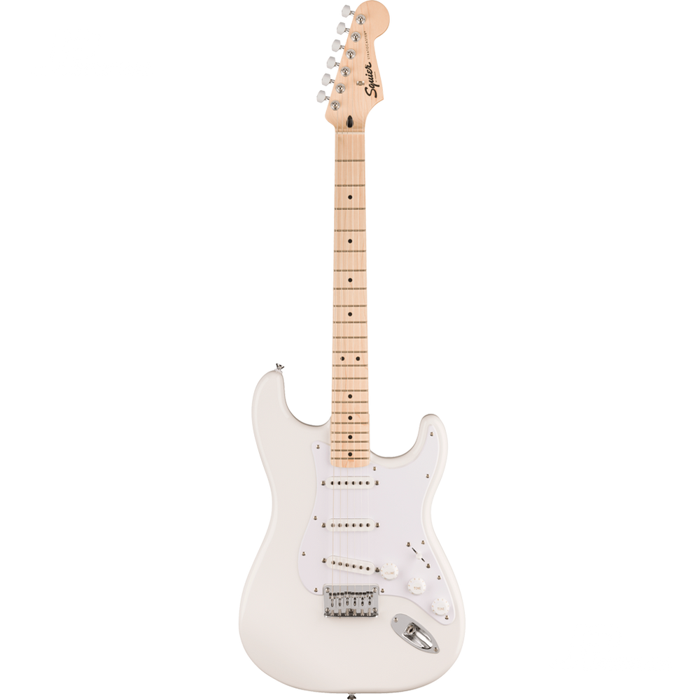 Squier 0373252580 Sonic Stratocaster HT Maple Fingerboard White