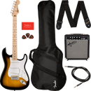 PAQUETE DE GUITARRA ELECTRICA SQUIER SONIC 0371720003 PK SON STRAT 2TS - JP Musical