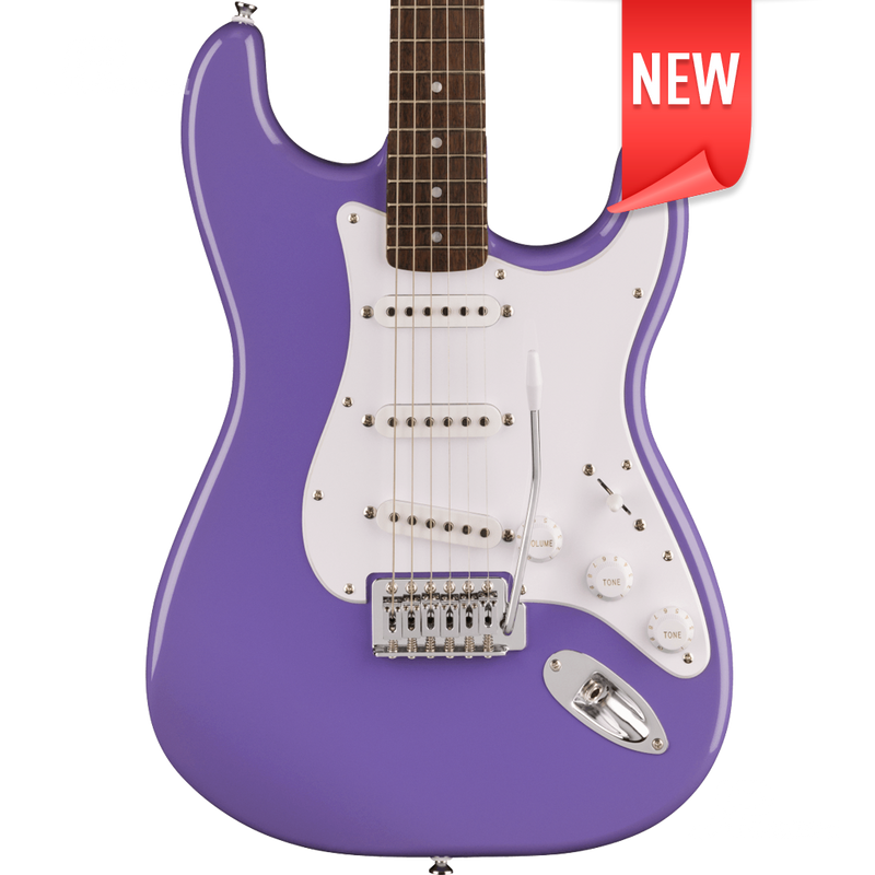 GUITARRA ELECTRICA SQUIER 0373150517 SONIC STRAT LRL WPG UVT - JP Musical