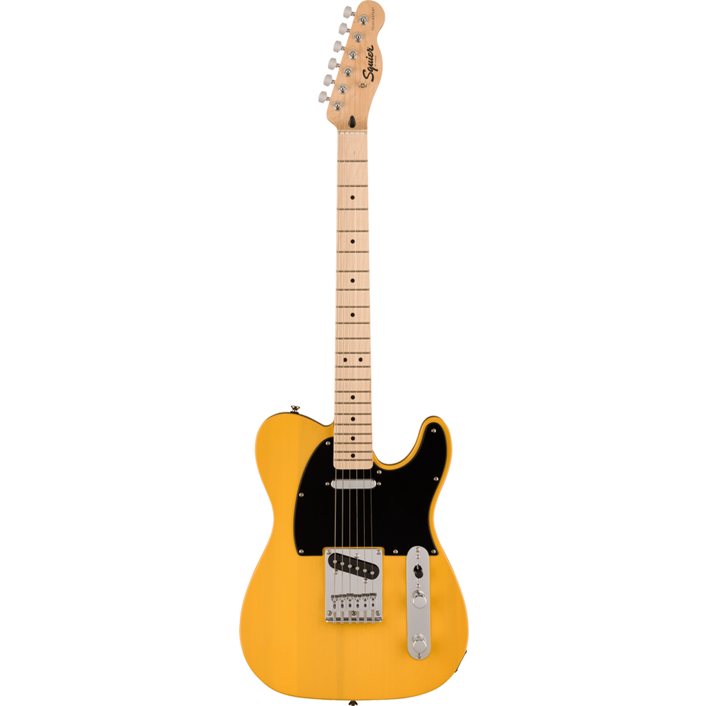 ギター Squier by Fender Telecaster Custom Squier 0373453550 Sonic Telecaster Maple Fingerboard Black