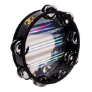 Remo TA420849 - Radiant Wave Black | Pandero de 8 Pulgadas Doble Hilera