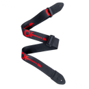 TAHALI CHARVEL 0992733001 STRAP LOGO BLK/RED - JP Musical