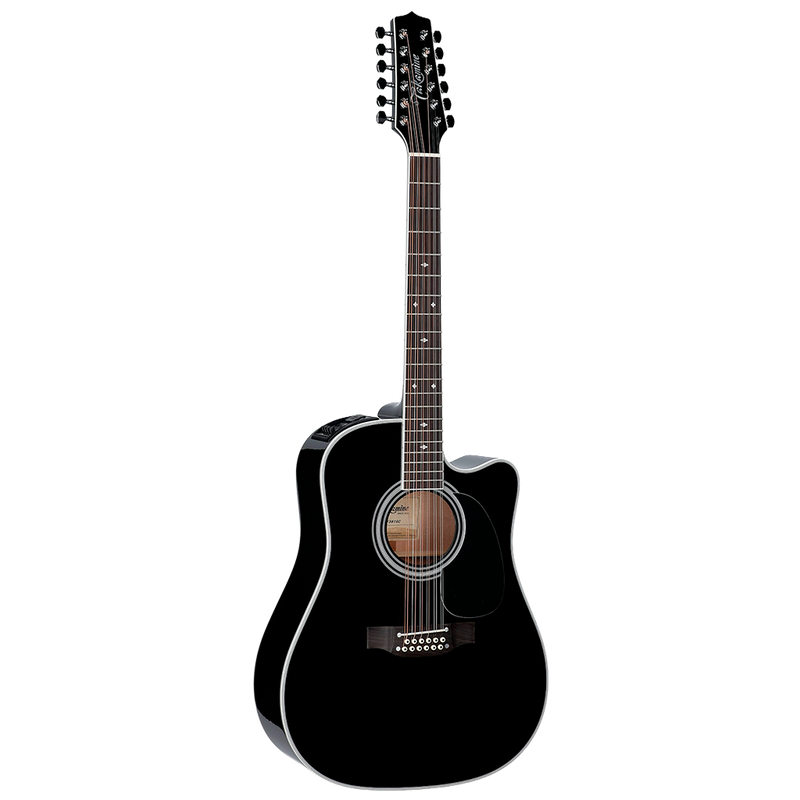 GUITARRA ELECTROACUSTICA TAKAMINE EF381SC 12 STRING CON FUNDA SEMI RIGIDO