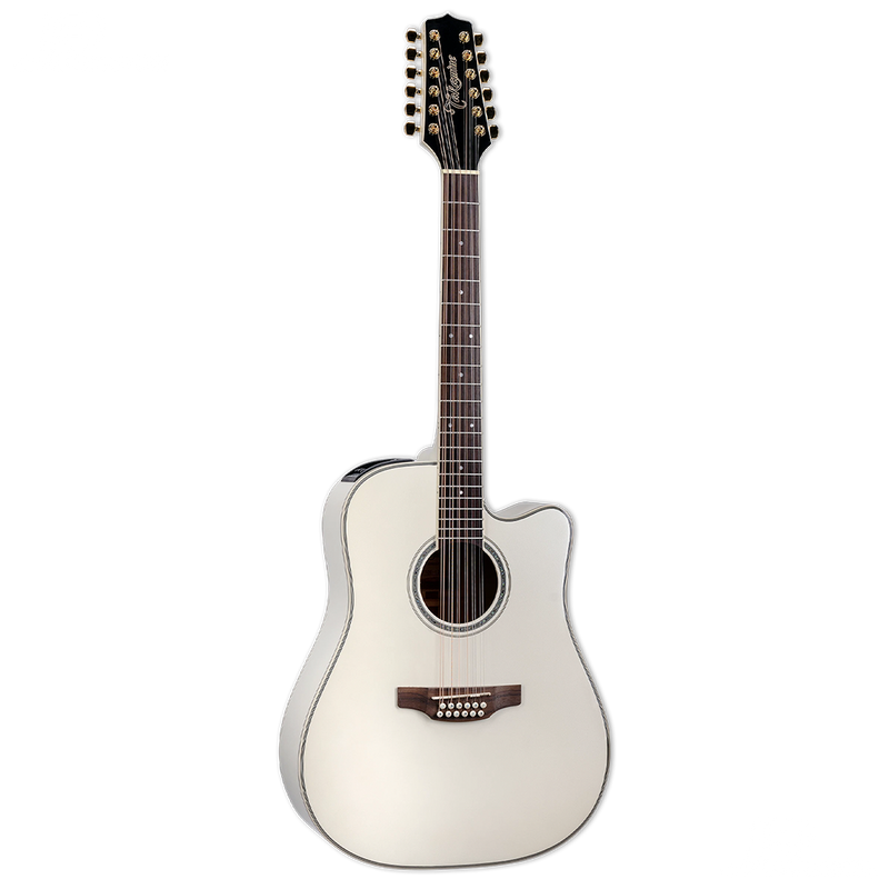 GUITARRA ELECTROACUSTICA TAKAMINE GD37CE12PW PEARL WHITE - JP Musical
