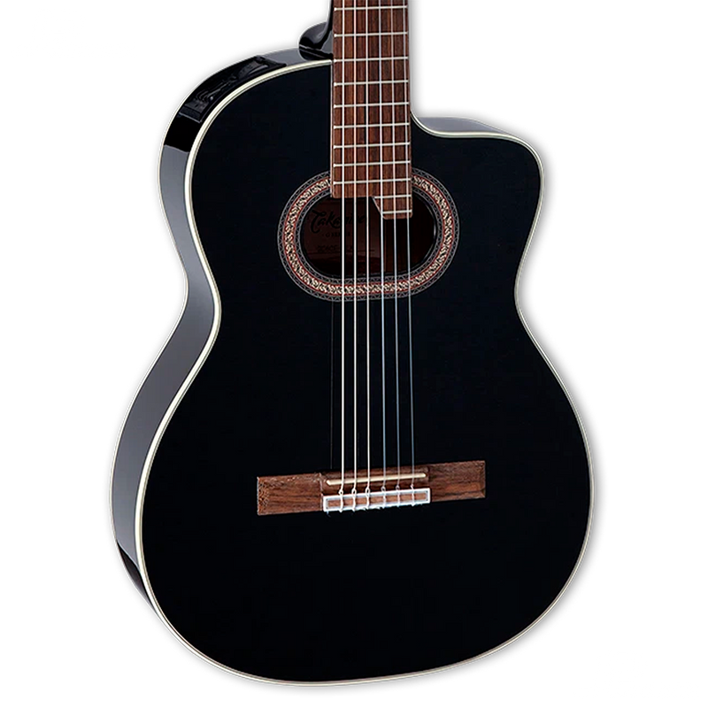 GUITARRA CLASICA ELECTROACUSTICA TAKAMINE GC6CEBLK BLACK