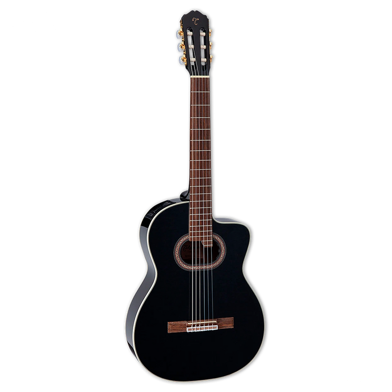 GUITARRA CLASICA ELECTROACUSTICA TAKAMINE GC6CEBLK BLACK