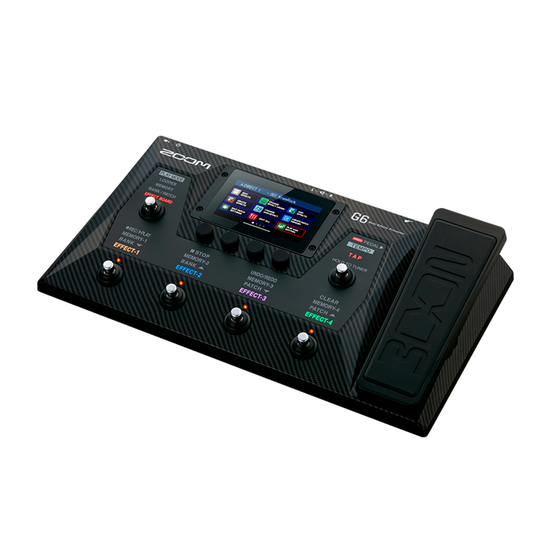 PEDAL MULTIEFECTOS ZOOM ZG6 PARA GUITARRA - JP Musical