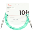 Fender 0990510058 Original Series Instrument Cable 10' Surf Green - JP Musical